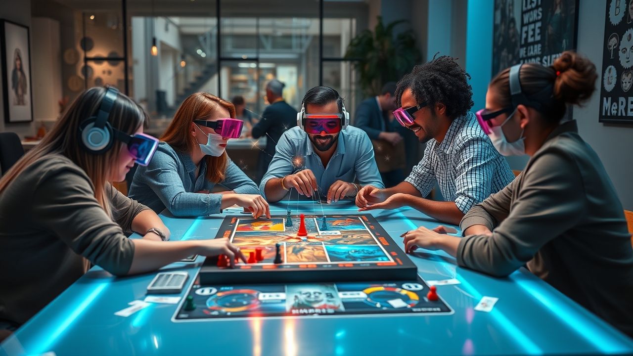 O futuro da realidade aumentada nos jogos de tabuleiro