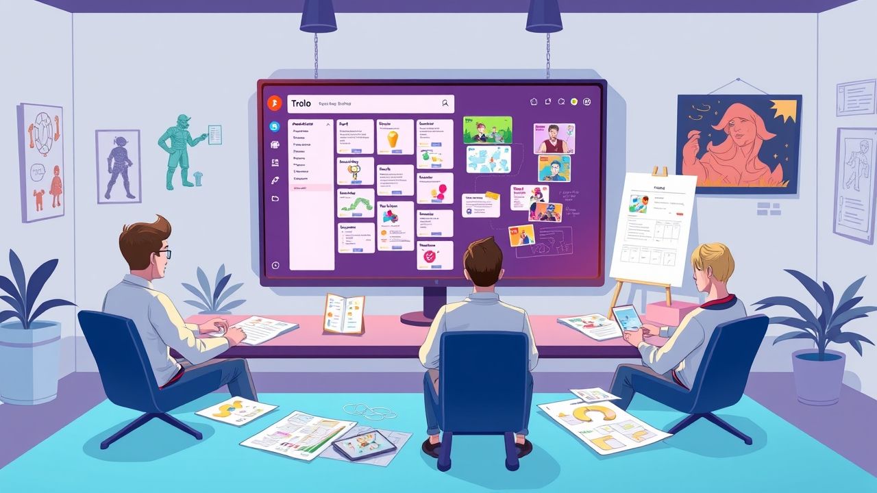 Principais vantagens de usar o Trello no desenvolvimento de jogos