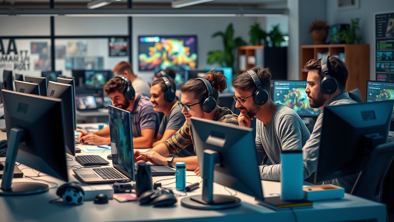 O mercado de trabalho para desenvolvedores de jogos