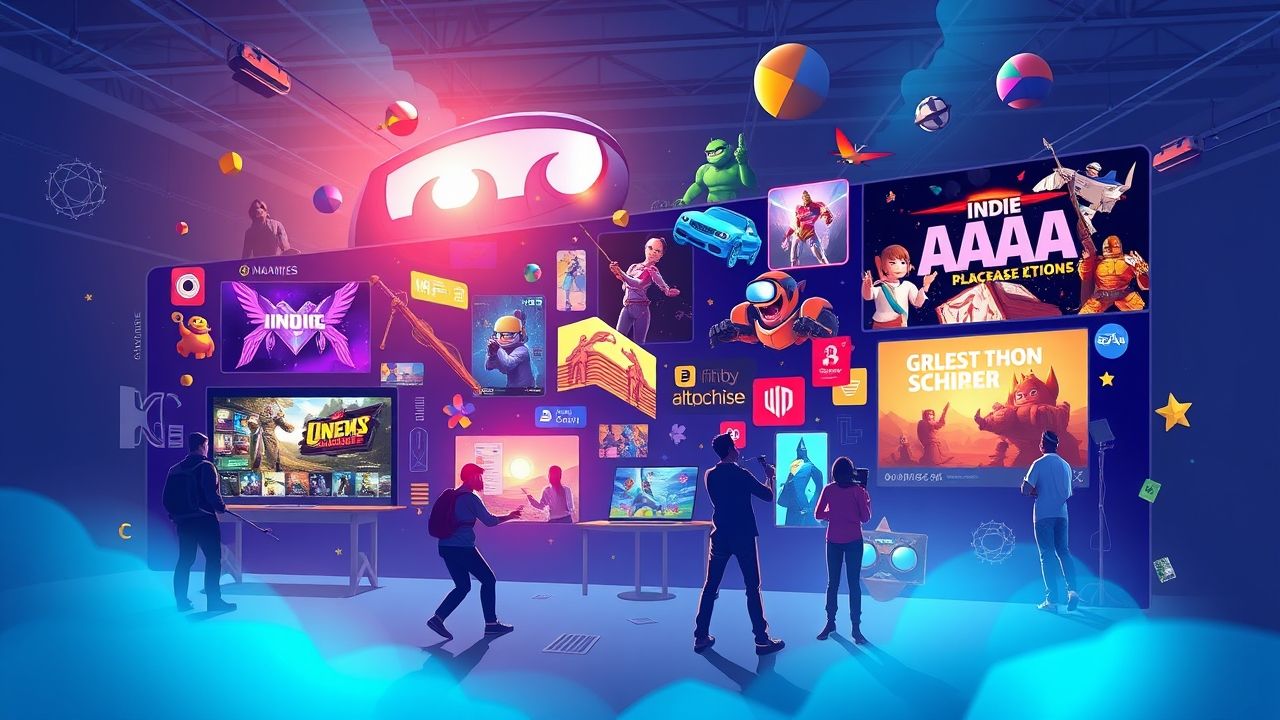 O futuro dos jogos indie e AAA