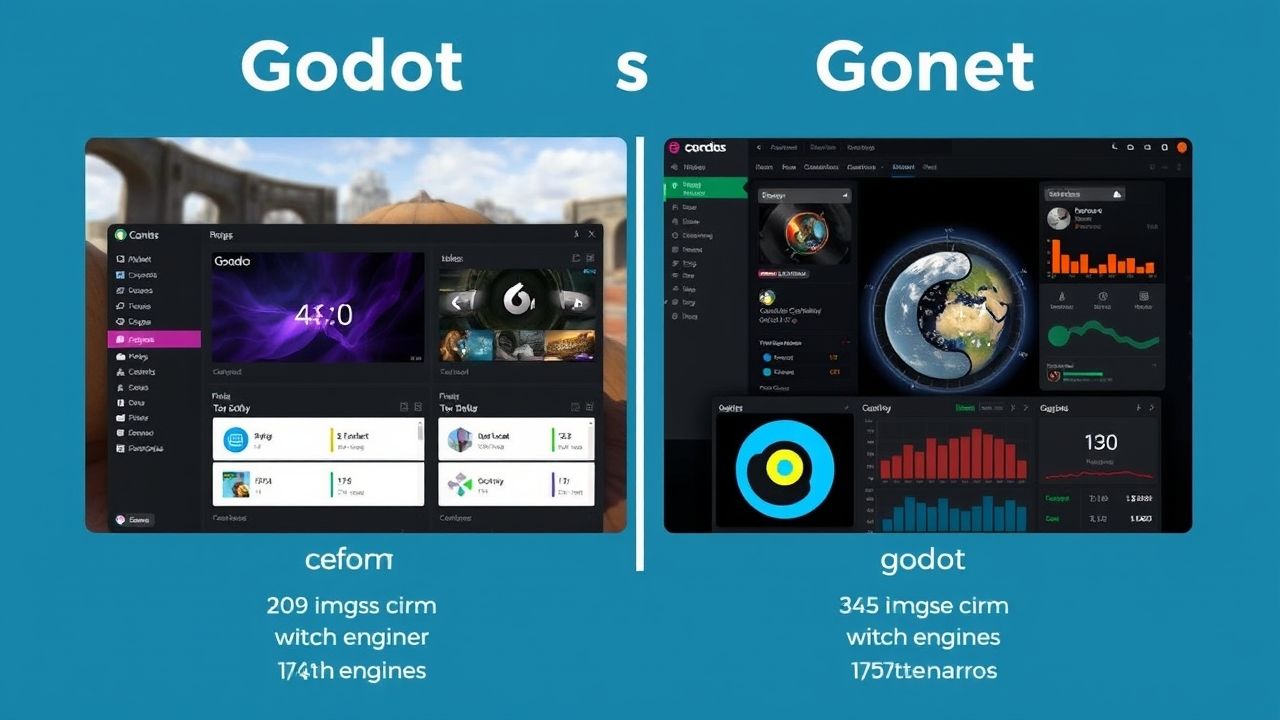 Comparação entre Godot e outras engines