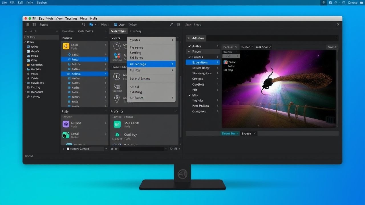 Configurando preferências de editor e layout