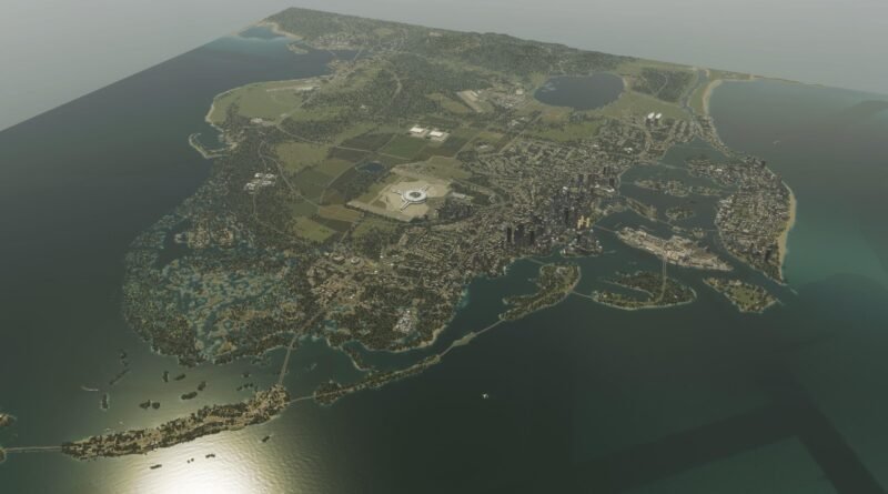 Fã recria mapa de GTA 6 em escala 1:1 no Cities Skylines 2 e impressiona a comunidade